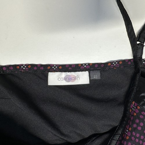 Y2K Babydoll Cami Whimsigoth Fairy Grunge Bow Tie Waist Lettuce Hem Purple Tank - Picture 9 of 14