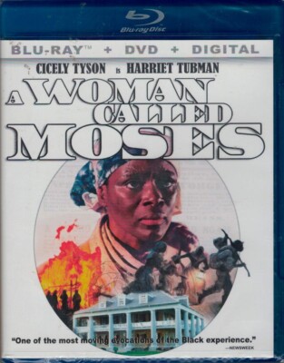 New A WOMAN CALLED MOSES Blu-ray+DVD Cicely Tyson Tubman Rare OOP Unsealed