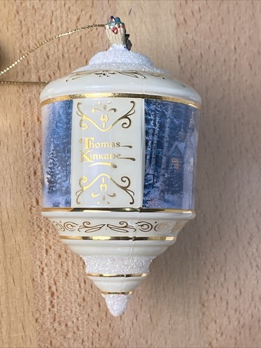 Thomas Kinkade's Heirloom Glass Ornament Collection-Set of 3 - Bradford Editions - Picture 12 of 24