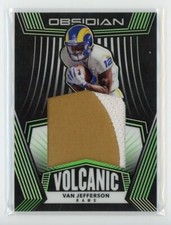 VAN JEFFERSON #VM-24 2020 PANINI OBSIDIAN VOLCANIC ROOKIE JUMBO PATCH #/75