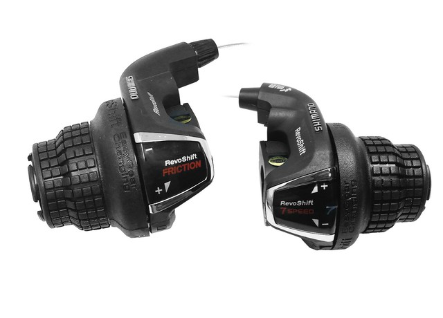 Coppia Comandi cambio Shimano Revo Shift 3 x 7 Completi | Acquisti Online  su eBay