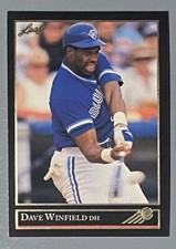 1992 Leaf Dave Winfield Black Gold Parallel #171 Toronto Blue Jays MLB