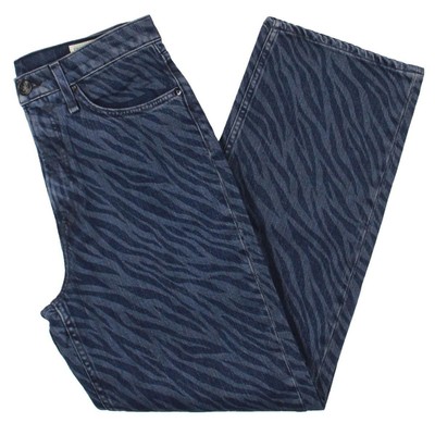 Rag \u0026 Bone Womens Ruth High Rise Zebra 