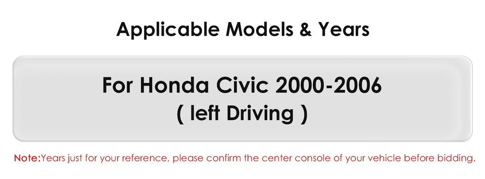 PARA HONDA CIVIC ANDROID 2000-2005 AUTO APPLE CARPLAY COCHE ESTÉREO GPS NAVEGACIÓN RADIO Foto 4 de 4
