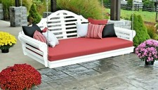 POLY Lumber WOOD 4 FT MARLBORO SWING BED- MULTIPLE COLOR OPTIONS- Made IN USA
