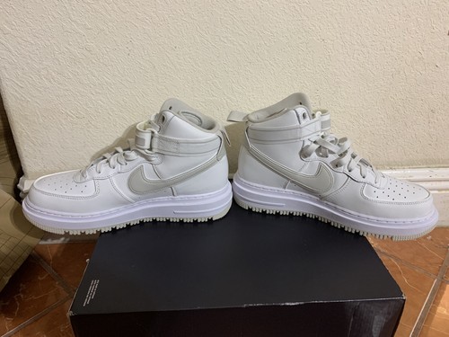 Nike DA0418-100 Air Force 1 High Boot Summit White Light Bone Men Shoe Military - Picture 5 of 12