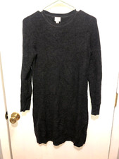 A New Day Waffle Knit Sweater Dress Womens SZ Small Long Sleeve