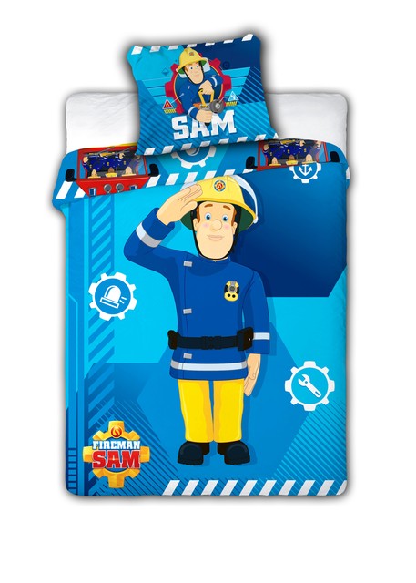 fireman sam cot duvet set