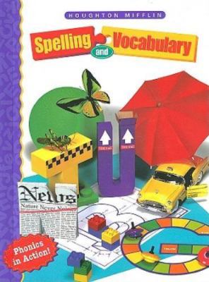 Houghton Mifflin Spelling: Hardcover Student Edi- 0395855225, MIFFLIN, hardcover