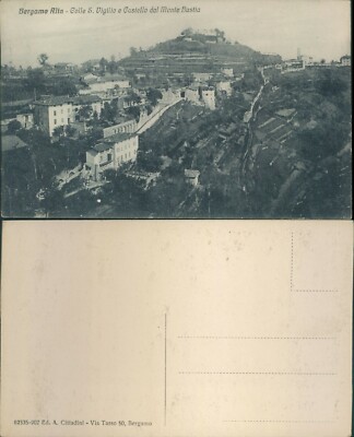 BERGAMO ALTA BEAUTIFUL PANORAMA OF HILL S.VIRGILIO IMAGE OF 900 -N.49561