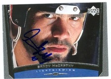 Sandy McCarthy autographed Hockey Card Tampa Bay Lightning 1998 Upper Deck #184
