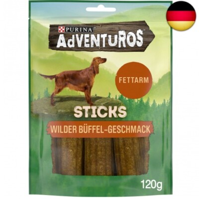 PURINA Adventuros Hundesnack Sticks, 6er Pack (6 x 120 g)