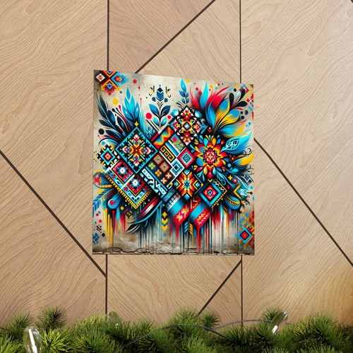 Zeitgenössische Fäden: Ukrainische Stickerei trifft Street Art #StayWithUkraine - Bild 14 von 33