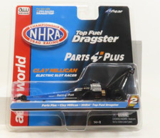 Auto World SC370/48 R27 NHRA Parts Plus Clay Millican Slot Dragster 1810 NIB