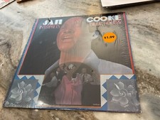 SAM COOKE - LP INTERPETS BILLIE HOLIDAY  1975 EX/VG+ SHRINK