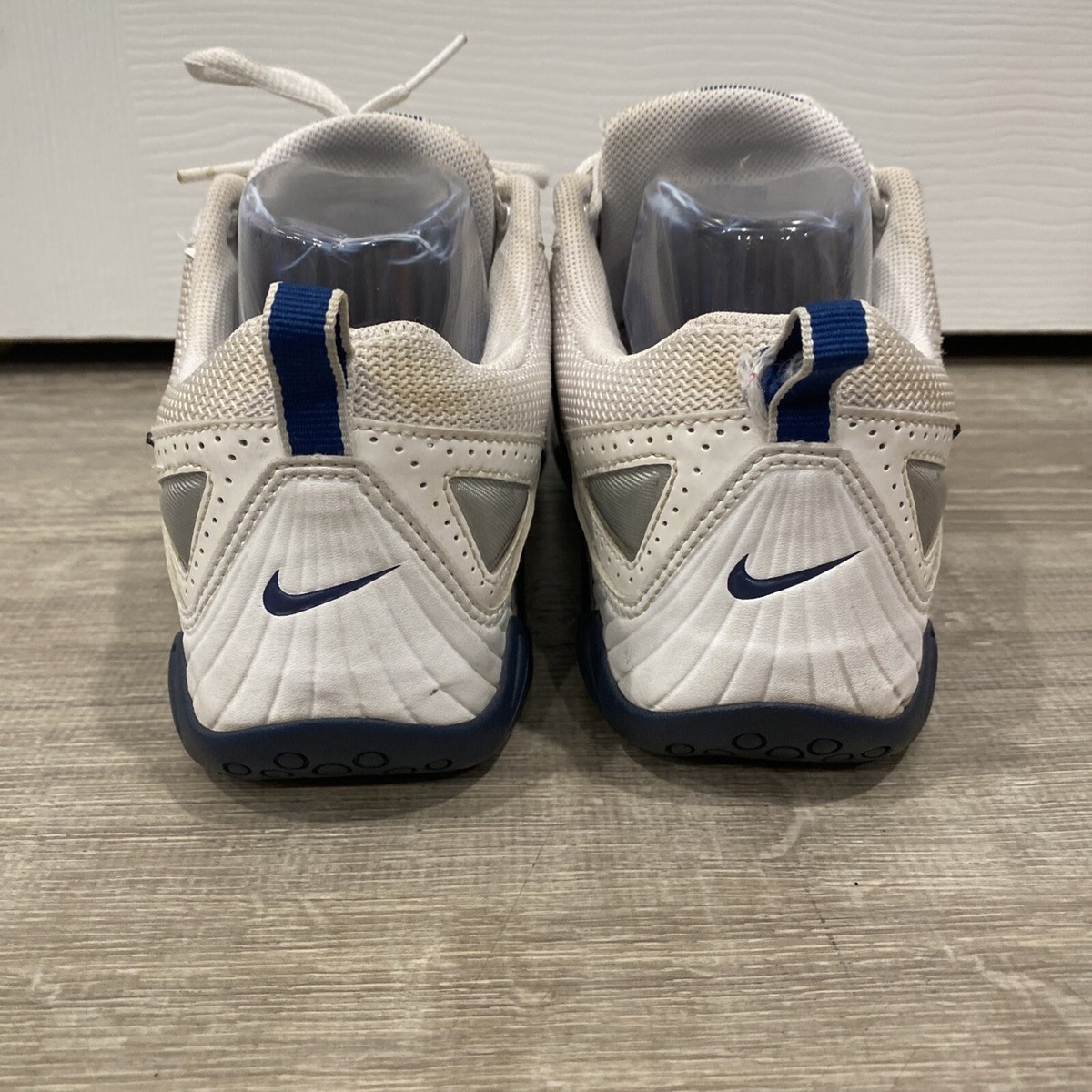 Nike Zoom Air 2006 White/Blue Indoor Court Shoes Volleyball