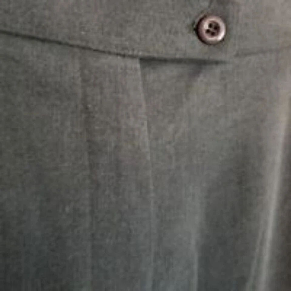 Женские однотонные серые брюки Haggar размер 8 - Изображение 3 из 4