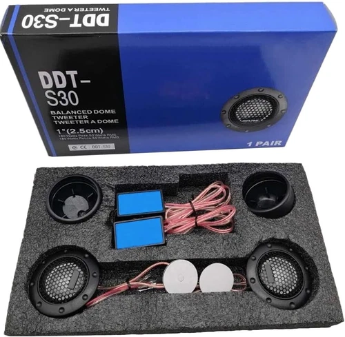 Alpine DDT-S30 Autoradio Lautsprecher Musik Soft Dome symmetrische Auto-Hochtöner 360 W neu - Bild 15 von 15