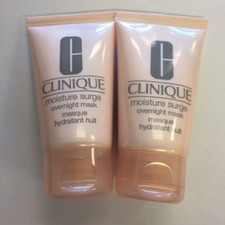Lot of 2 New Clinique Moisture Surge Overnight Mask 1 oz 30 ml each 2 oz total