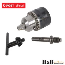 Heavy Duty Drill Chuck 3 - 16mm 1/2-20 UNF SDS Adapter With Key