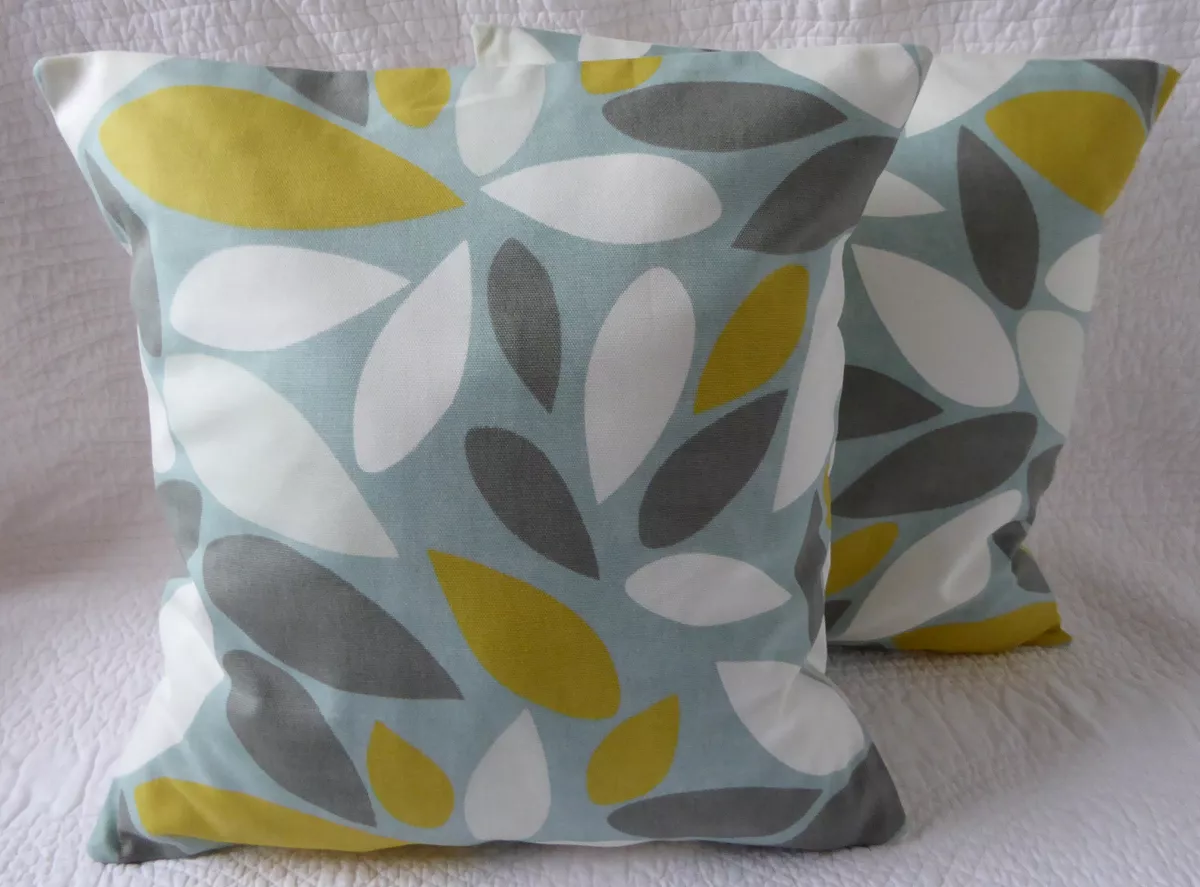 Duck egg blue top cushion covers ebay