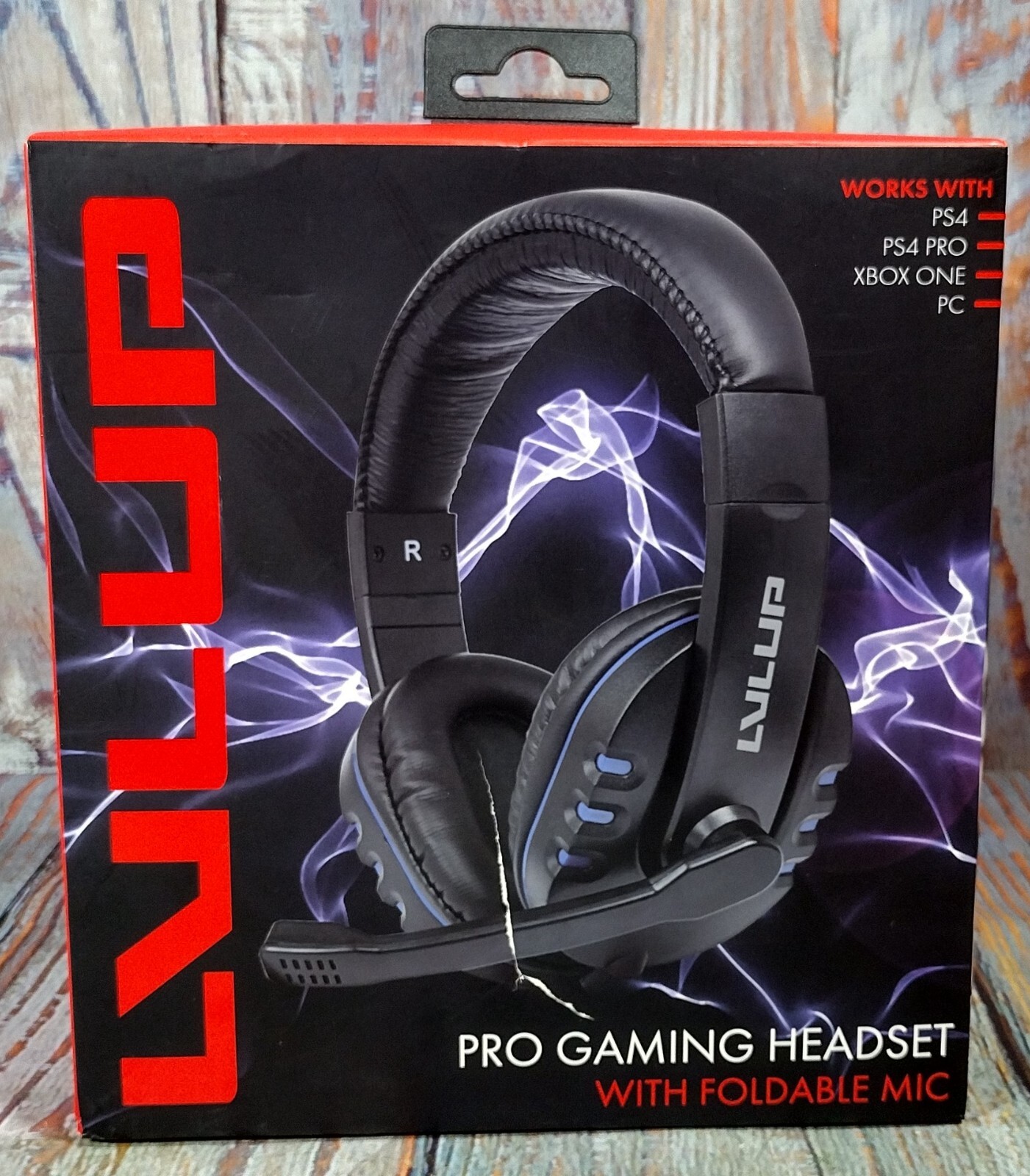 LVLUP Pro Gaming Headset with Foldable Mic BRAND NEW ARQ al