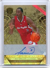 2010-11 Al-Farouq Aminu Panini Gold Standard #220 AUTO RC #D 008/299