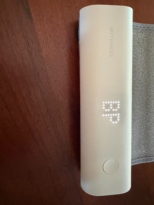 Withings BPM Connect Digital Blood Pressure Cuff & HR Monitor, Smart, Wi-Fi