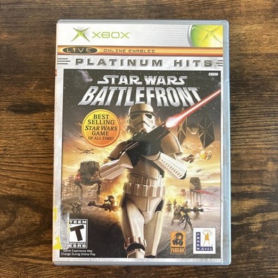 Star Wars: Battlefront (Microsoft Xbox, 2004) With Manual