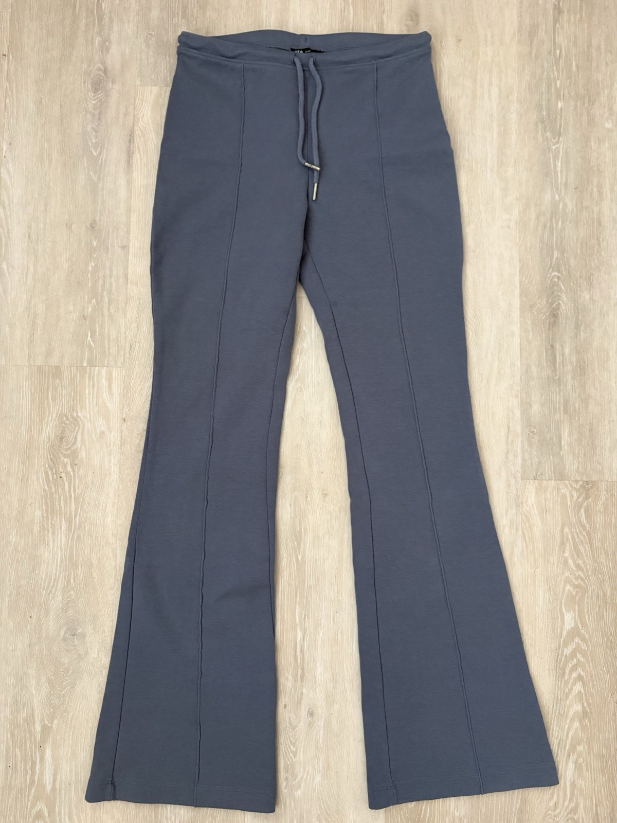 Women's Zara Blue/Gray Drawstring Sweatpants Size M