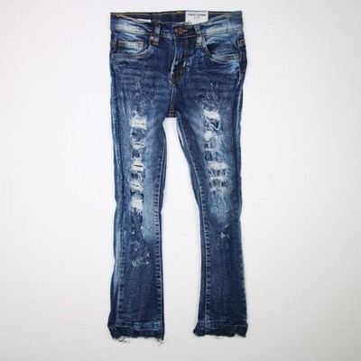 Kids FWRD DENIM & CO. Saints X Sinners Stacked Denim Jeans Size 7