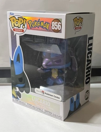 Funko Pop! Vinyl: Pokémon - Lucario (Pearlescent) - Pokemon Center (Exclusive)