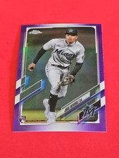 2021 Jose Devers ROOKIE RC Topps Update Chrome #USC53 Purple Refractor