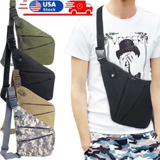 Tactical Anti-Theft Sling Bags for Men Women Right Hand Crossbody Shoulder Pack