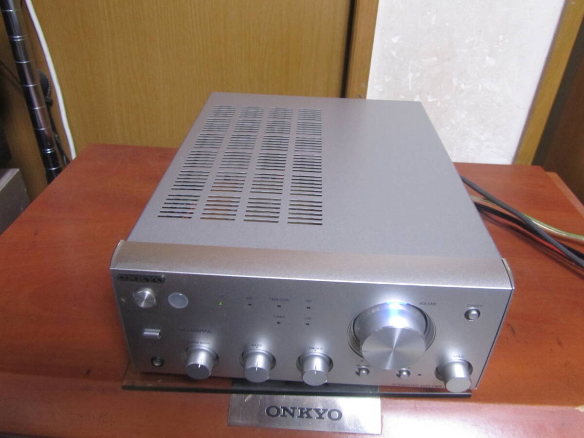 ONKYO A-905FX Pre-Main Integrated Stereo Amplifier Silver