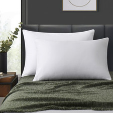 100 Cotton Zippered Pillow Cases King Size Set of 4, Super Soft Breathable Pi