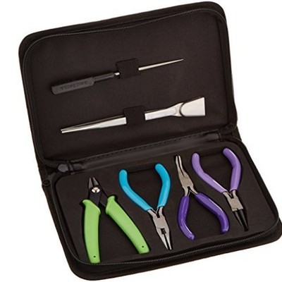 Precision Comfort 6 Piece Jewelry Tool Kit with Carrying Case