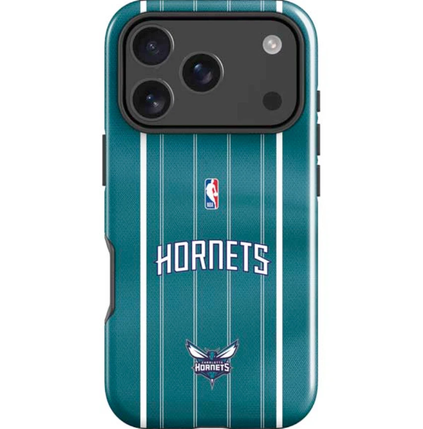 NBA Charlotte Hornets Jersey iPhone Impact Case