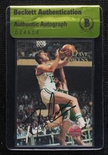 BAS 1996 Topps Stars Dave Cowens #111 Authentic Auto HOF ow6
