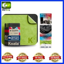 Pack of 6 Koala Microfiber Cleaning Cloths - Durable  Lint-Free for Any Device