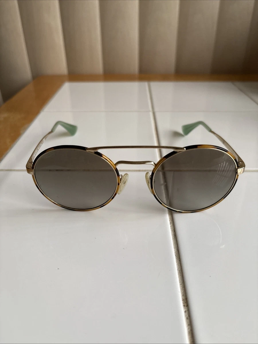 PRADA Gold Round Sunglasses for Men for sale | eBay display picture 3