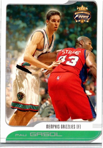 Pau Gasol #113 2001 Fleer Focus card