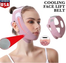 Adjustable Chin Strap Jawline Shaper  Exerciser Reusable V-Line Face Mask USA