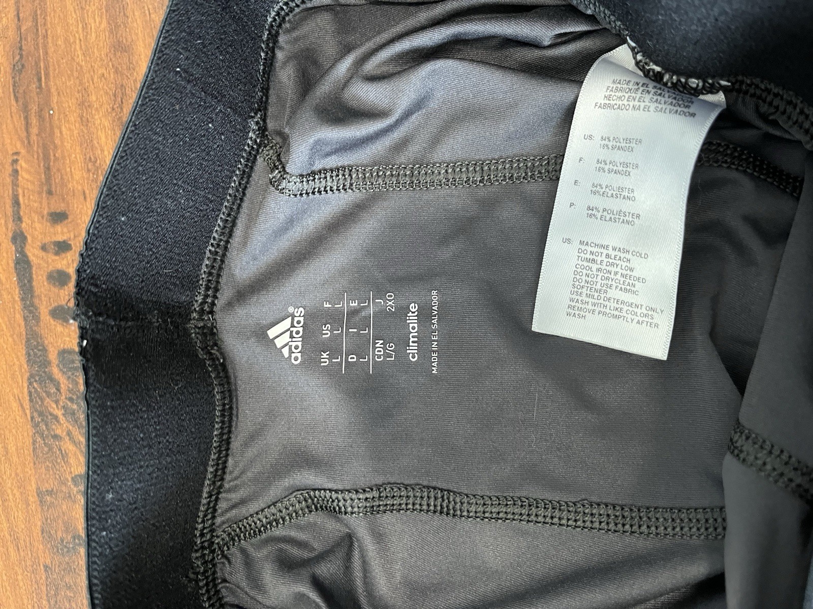 Adidas Techfit Base Layer Compression Tights Larg… - image 6