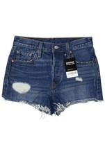 Pantaloncini corti da donna Levis hotpants taglia W25 cotone blu #clf56n1