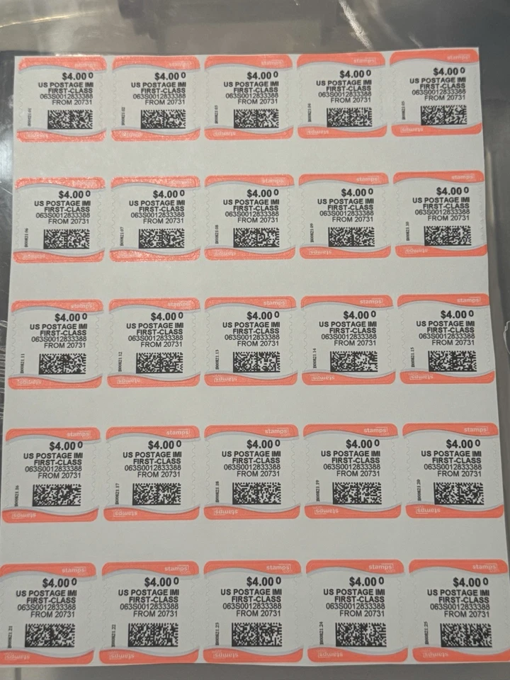 Discount Stamps 50 Each $1.00 $1.50 $3.00 $4.00 - Image 2 of 4