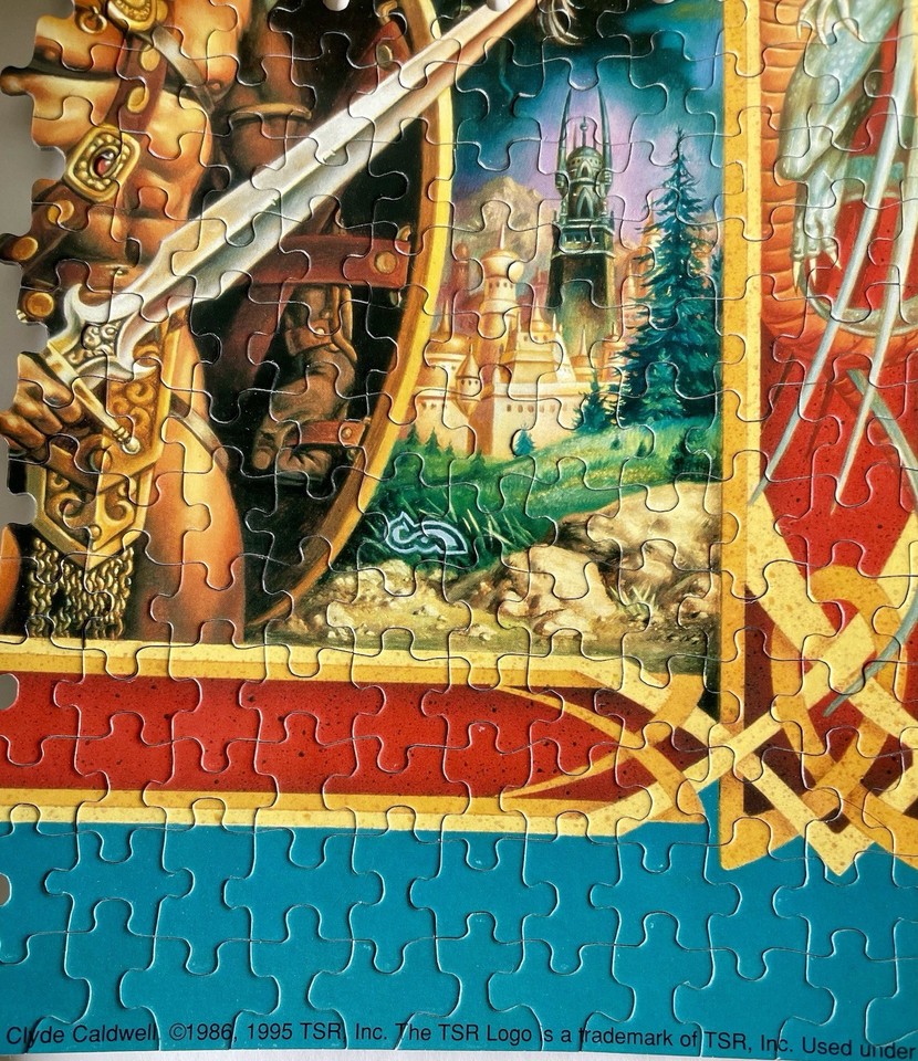 AD&D] - The Art of TSR - The Dargonesti ~ Jigsaw/Puzzle