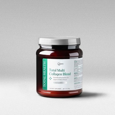 Total Multi Collagen Hydrolyzed Peptides Blend Type I II III V X Unflavored