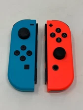 🔥Official Nintendo Switch OLED Joy-Con - Left/Right Neon Blue/Neon Red Joy Con