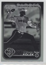 2024 Topps Chrome Update Negative Refractor Stephen Kolek #USC66 1g2w